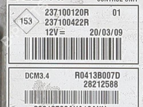 Engine control unit (ECU) RENAULT MEGANE III Hatchback (BZ0/1_, B3_) 1.5 dCi (BZ09, BZ0D, BZ1W, BZ29, BZ14) | BP25660114M57  - Image 6