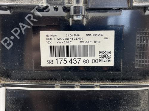 Kombiinstrument CITROËN JUMPY III Bus (V_) 2.0 BlueHDi 180 | BP25654753C47 