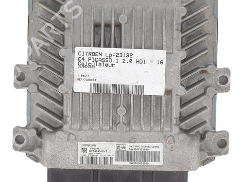 Engine control unit (ECU) CITROËN C4 Picasso I MPV (UD_) 2.0 HDi 138 | BP33682067M57  - Image 5