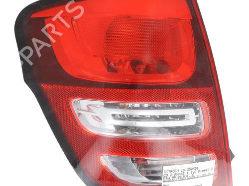 Left taillight CITROËN C3 II (SC_) 1.6 HDi | BP39175384C34 - Image 3