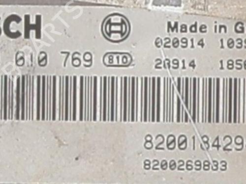 Used Engine control unit (ECU) Engine control unit (ECU) RENAULT MEGANE II (BM0/1_, CM0/1_) 1.9 dCi (BM0G, CM0G) (120 hp) 25655257 25655257