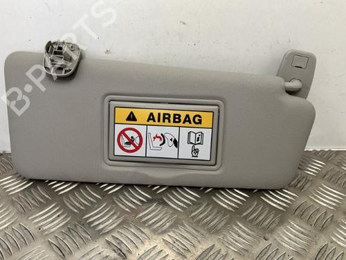 Right sun visor RENAULT TWINGO III (BCM_, BCA_) 0.9 TCe 90 (BCM9, BCM2) | BP25656926I2  - Image 6