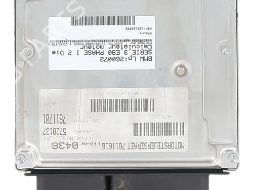 Engine control unit (ECU) BMW 3 (E90) 318 d | BP34357254M57  - Image 5