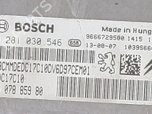 Engine control unit (ECU) CITROËN C4 II (NC_) 1.6 HDi 115 | BP25659389M57  - Image 7