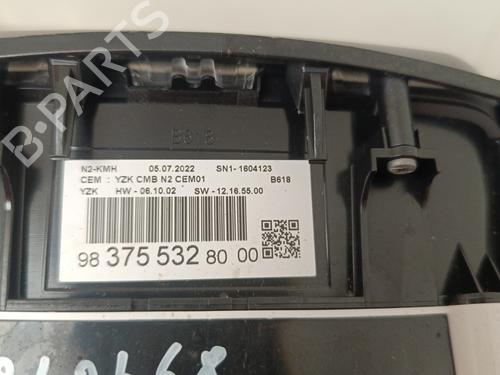 Instrument cluster CITROËN C3 III (SX) 1.5 BlueHDi 100 (SXYHYP, SXYHTU) | BP25654808C47  - Image 5