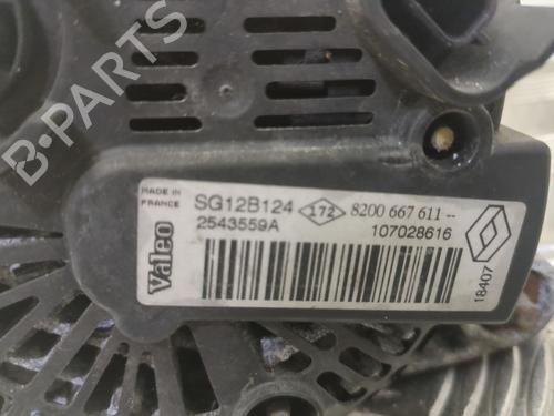 Alternator RENAULT MEGANE II Estate (KM0/1_) 1.9 dCi | BP25656776M7 