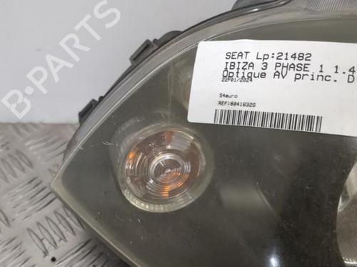 Right headlight SEAT IBIZA III (6L1) 1.4 16V | BP25655652C29 