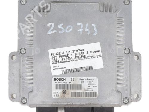 Used Engine control unit (ECU) PEUGEOT 307 Break (3E) 2.0 HDI 110 (107 hp) 31908703