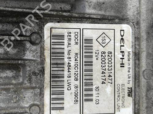 Engine control unit (ECU) RENAULT CLIO II (BB_, CB_) 1.5 dCi (B/CB07) | BP25656581M57 