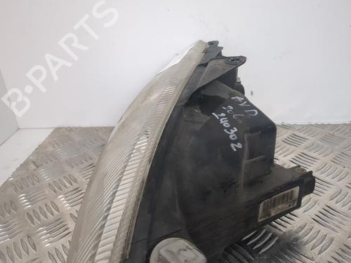 Right headlight PEUGEOT 206 Hatchback (2A/C) 1.9 D | BP25660108C29 