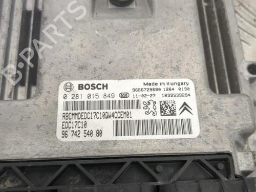 Engine control unit (ECU) PEUGEOT 207 (WA_, WC_) 1.4 HDi | BP25659045M57 