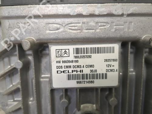 Engine control unit (ECU) CITROËN C5 III Break (RW_) 2.0 HDi | BP25658616M57 - Image 2