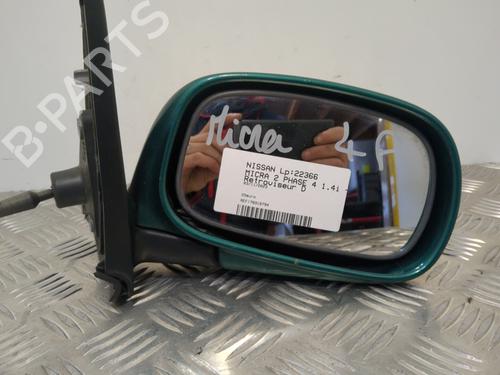 Used Right mirror NISSAN MICRA II (K11) 1.4 i 16V (AK11) (82 hp) 25657422