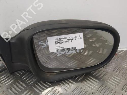 Right mirror VW SHARAN (7M8, 7M9, 7M6) 1.9 TDI | BP25655630C27 