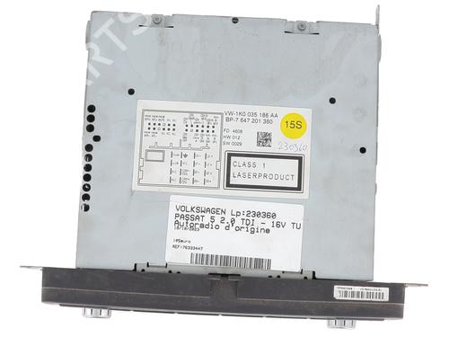 Radio VW PASSAT B6 (3C2) 2.0 TDI 16V | BP25659195E6