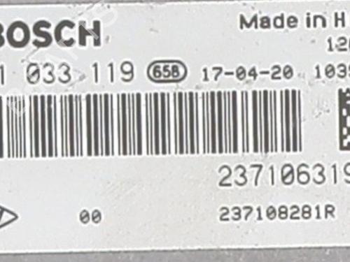 Used Engine control unit (ECU) Engine control unit (ECU) RENAULT CLIO IV (BH_) 1.5 dCi 90 (90 hp) 25660723 25660723