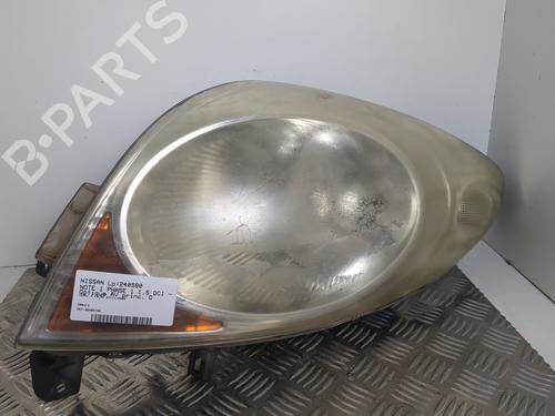Used Right headlight NISSAN NOTE (E11, NE11) 1.5 dCi (86 hp) 25659900