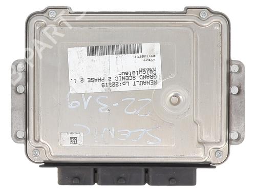 Used Engine control unit (ECU) Engine control unit (ECU) RENAULT GRAND SCÉNIC II (JM0/1_) 1.9 dCi (JM14) (131 hp) 25661195 25661195