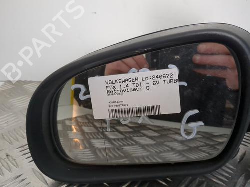 Left mirror VW FOX Hatchback (5Z1, 5Z3, 5Z4) 1.4 TDI | BP25658061C26