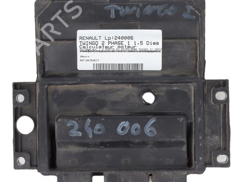 Engine control unit (ECU) RENAULT TWINGO II (CN0_) 1.5 dCi (CN0E) | BP25655525M57 - Image 7