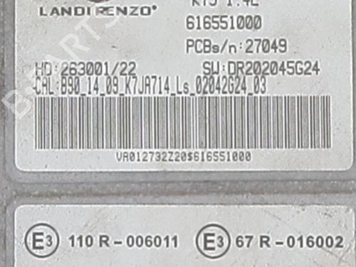 Engine control unit (ECU) DACIA SANDERO 1.4 (BS0C, BS0A, BS0G, BS1F, BS0E) | BP25655146M57  - Image 7