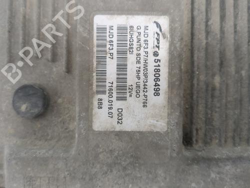 Engine control unit (ECU) FIAT GRANDE PUNTO (199_) 1.3 D Multijet | BP25660077M57 - Image 2