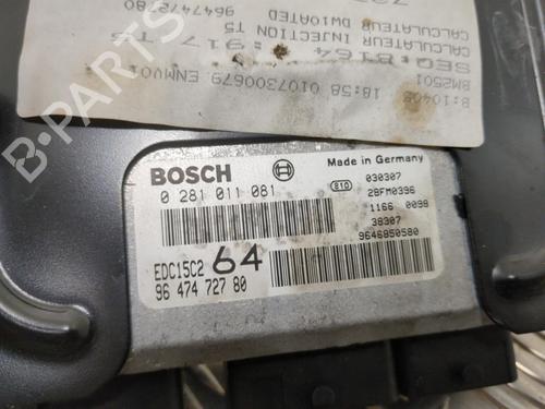 Engine control unit (ECU) PEUGEOT 307 (3A/C) 2.0 HDi 110 | BP25659491M57