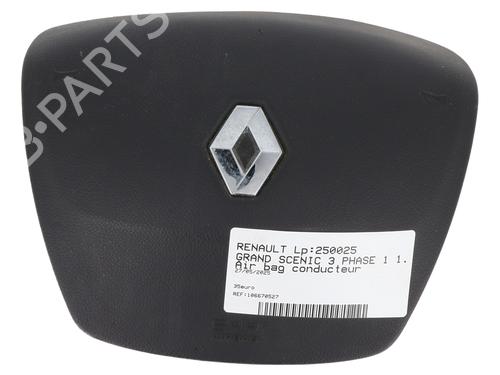 Førerens kollisjonspute RENAULT GRAND SCÉNIC III (JZ0/1_) 1.5 dCi (JZ09, JZ0D, JZ10, JZ14, JZ1G, JZ29, JZ2C) (110 hp) 26242352