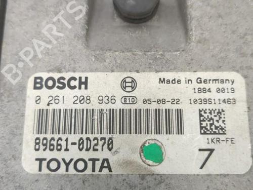 Engine control unit (ECU) TOYOTA YARIS (_P9_) 1.0 VVT-i (KSP90_, KSP90R) | BP25660707M57 