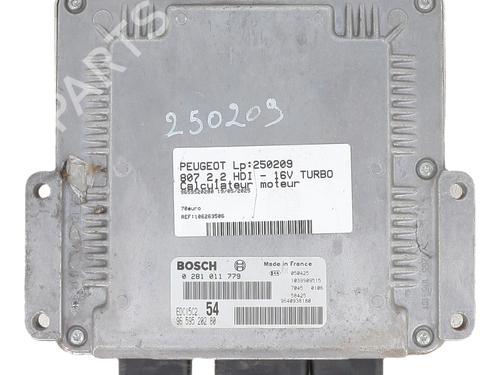 Engine control unit (ECU) PEUGEOT 807 (EB_) 2.2 HDi | BP26006062M57 - Image 7