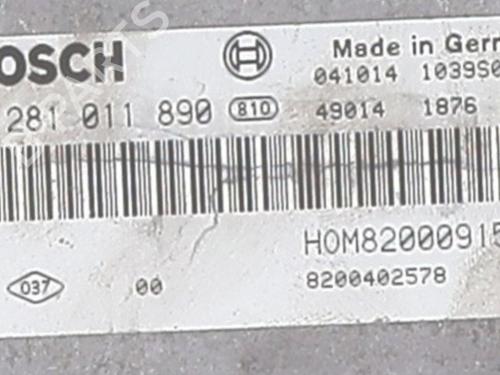 Engine control unit (ECU) RENAULT TRAFIC II Bus (JL) 2.5 dCi 135 (JL0D) | BP37715770M57 - Image 6