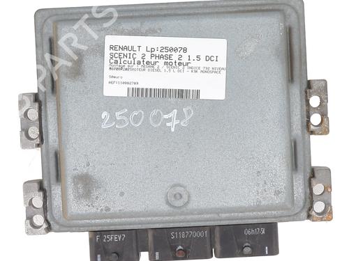 Engine control unit (ECU) RENAULT SCÉNIC II (JM0/1_) 1.5 dCi (JM1E, JM16) | BP28210814M57 