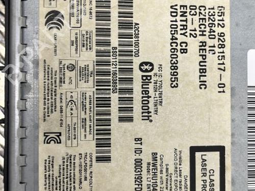 Radio BMW 1 (F20) 116 d | BP25658450E6 
