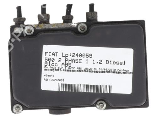 Used ABS pump ABS pump FIAT 500 (312_) 1.3 D Multijet (312AXB1A) (75 hp) 25655451 25655451