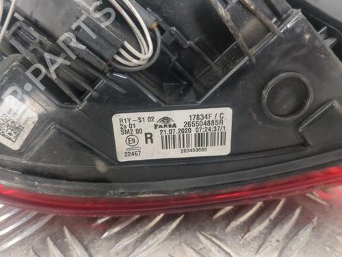 Used Right taillight Right taillight RENAULT CLIO V (B7_) 1.0 TCe 100 (B7MT) (101 hp) 25654971 25654971
