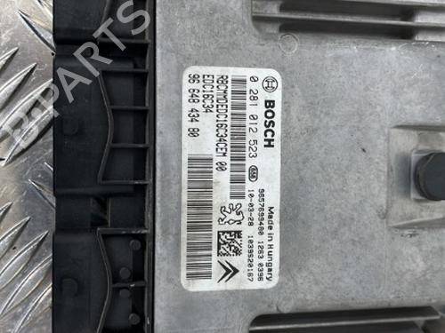 Engine control unit (ECU) PEUGEOT 207 (WA_, WC_) 1.4 HDi | BP25658347M57 