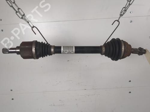 Used Left front driveshaft PEUGEOT 208 I (CA_, CC_) 1.2 VTI 82 (82 hp) 25658150