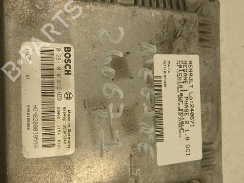 Centralina motore RENAULT MEGANE I (BA0/1_) 1.9 dCi (BA05, BA1F) (102 hp) 25656202