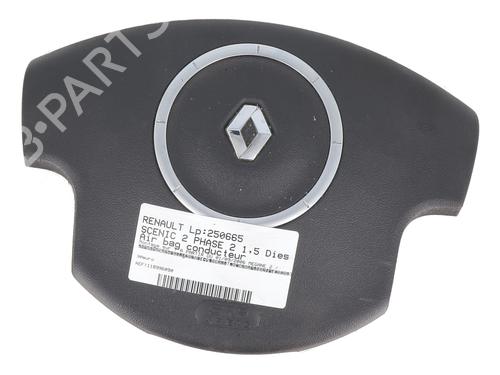 Used Driver airbag RENAULT SCÉNIC II (JM0/1_) 1.5 dCi (JM1E, JM16) (106 hp) 31359688