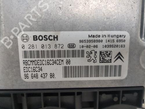 Engine control unit (ECU) CITROËN BERLINGO MULTISPACE (B9) 1.6 HDi 110 | BP25656520M57 