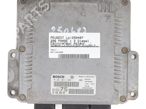 Used Engine control unit (ECU) PEUGEOT 206 Hatchback (2A/C) 2.0 HDI 90 (90 hp) 31815482