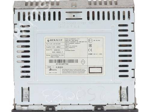 Used Radio Radio RENAULT MASTER III Van (FV) 2.3 dCi 135 FWD (FV0N, FV08, FV06, FV00, FV1S) (136 hp) 32415495 32415495