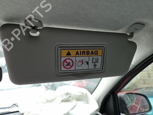 Used Right sun visor Right sun visor RENAULT TWINGO III (BCM_, BCA_) 0.9 TCe 90 (BCM9, BCM2) (90 hp) 25656926 25656926