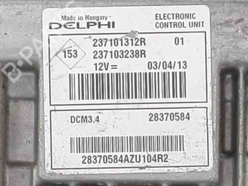 Engine control unit (ECU) RENAULT TWINGO II (CN0_) 1.5 dCi 75 | BP25657634M57 - Image 4