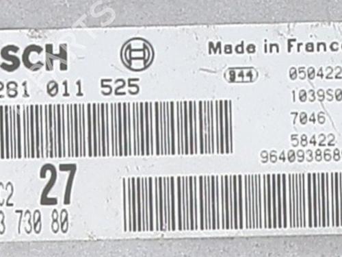 Engine control unit (ECU) PEUGEOT 206 SW (2E/K) 2.0 HDi | BP25660106M57 - Image 2