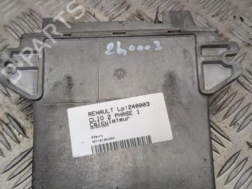 Engine control unit (ECU) RENAULT CLIO II (BB_, CB_) 1.9 D (B/CB0E, BB0J) | BP25660701M57 