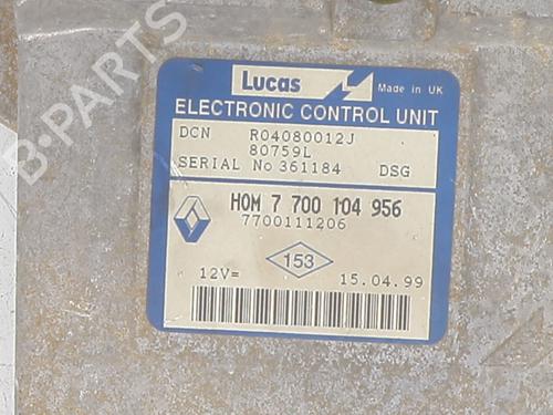 Engine control unit (ECU) RENAULT KANGOO (KC0/1_) D 65 1.9 (KC0E, KC02, KC0J, KC0N) | BP25658826M57  - Image 5
