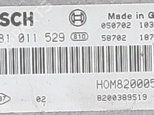 Engine control unit (ECU) RENAULT TRAFIC II Bus (JL) 1.9 dCI 100 (JL0C, JL0K) | BP39935732M57 - Image 6