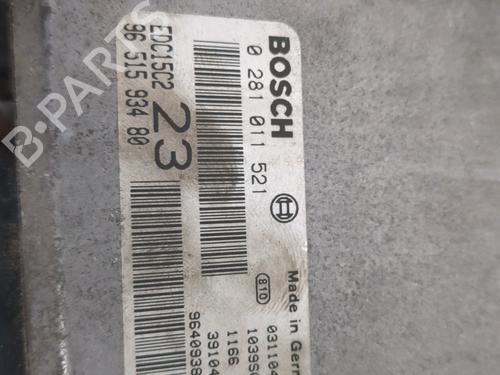 Engine control unit (ECU) CITROËN XSARA PICASSO (N68) 2.0 HDi | BP25656504M57