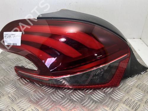 Used Left taillight PEUGEOT 208 I (CA_, CC_) 1.2 VTI 82 (82 hp) 25660342